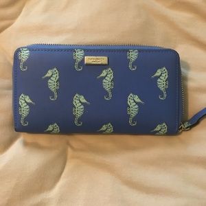 Seahorse katespade wallet